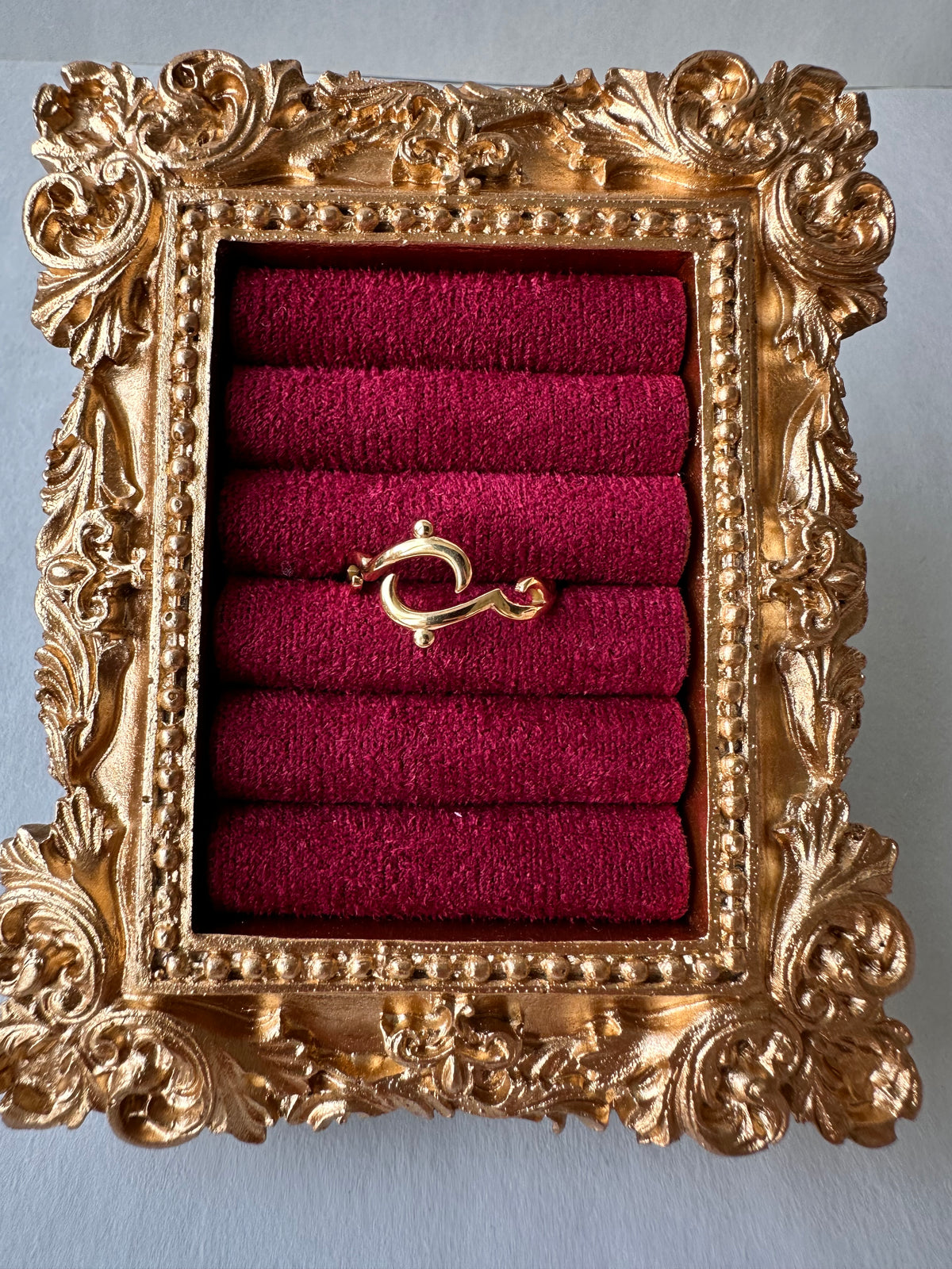 Arabic "Hab" (Love) Calligraphy Ring
