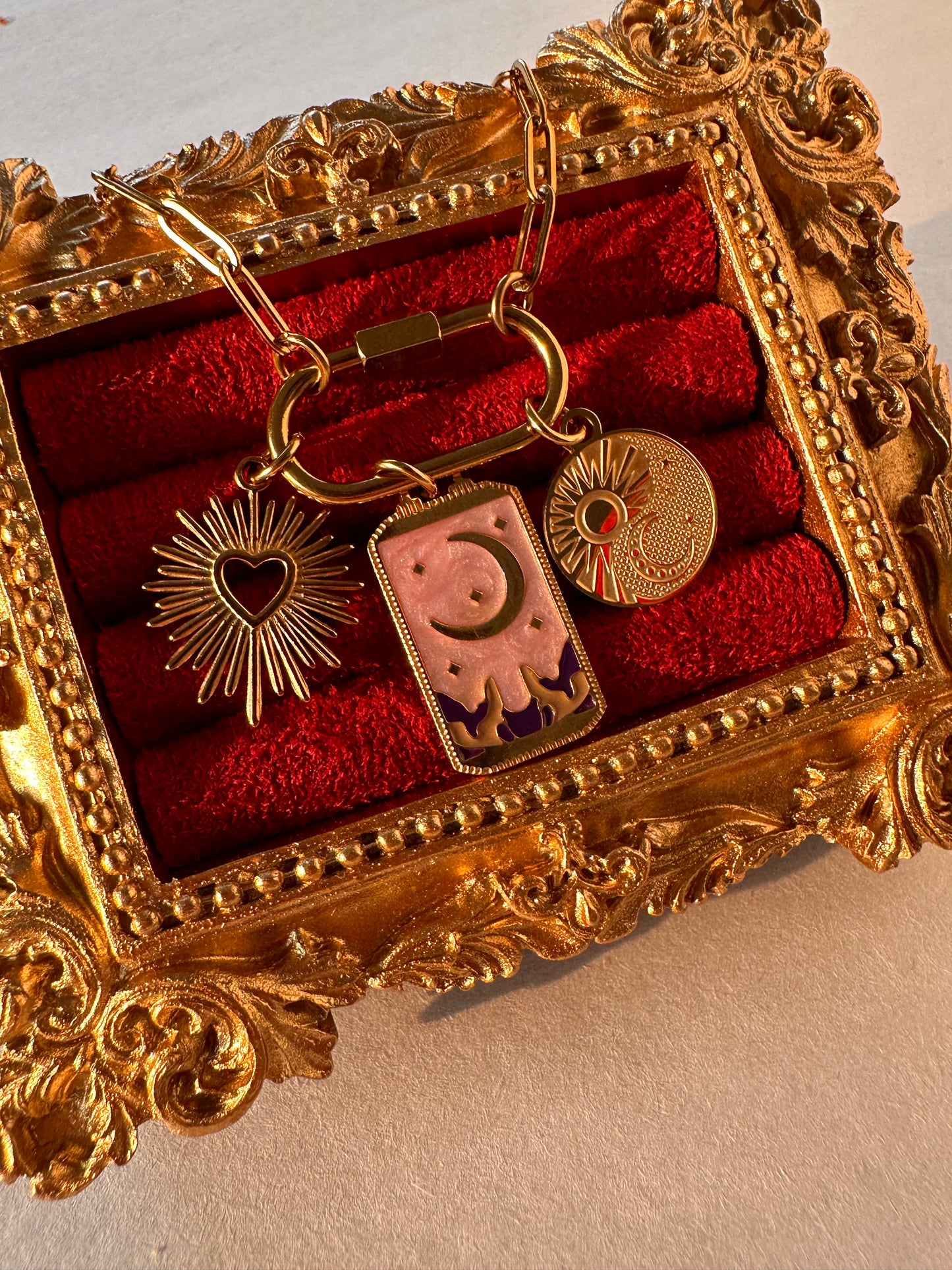 Rapunzel’s Dream Celestial Carabiner Necklace