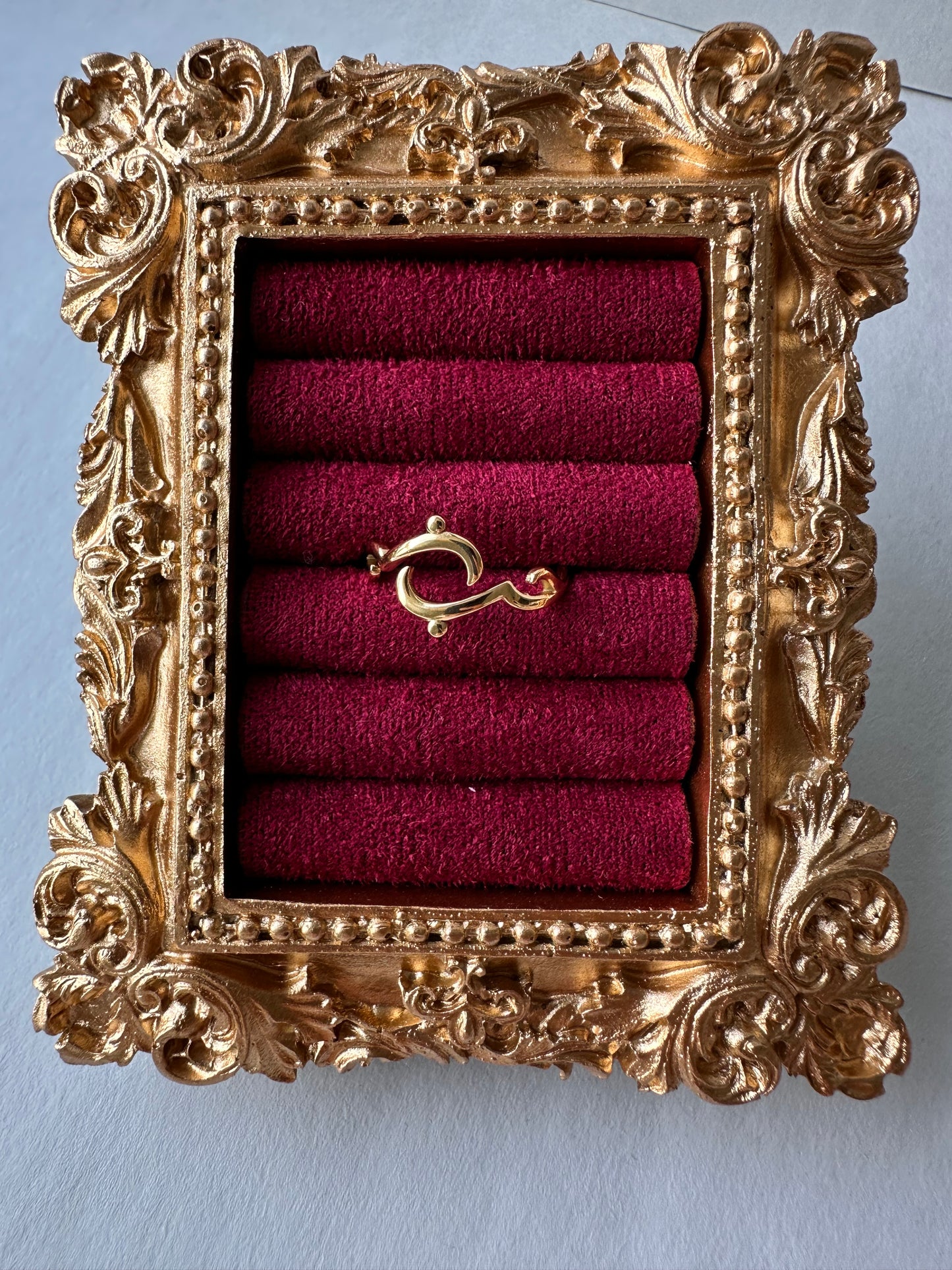 Arabic "Hab" (Love) Calligraphy Ring