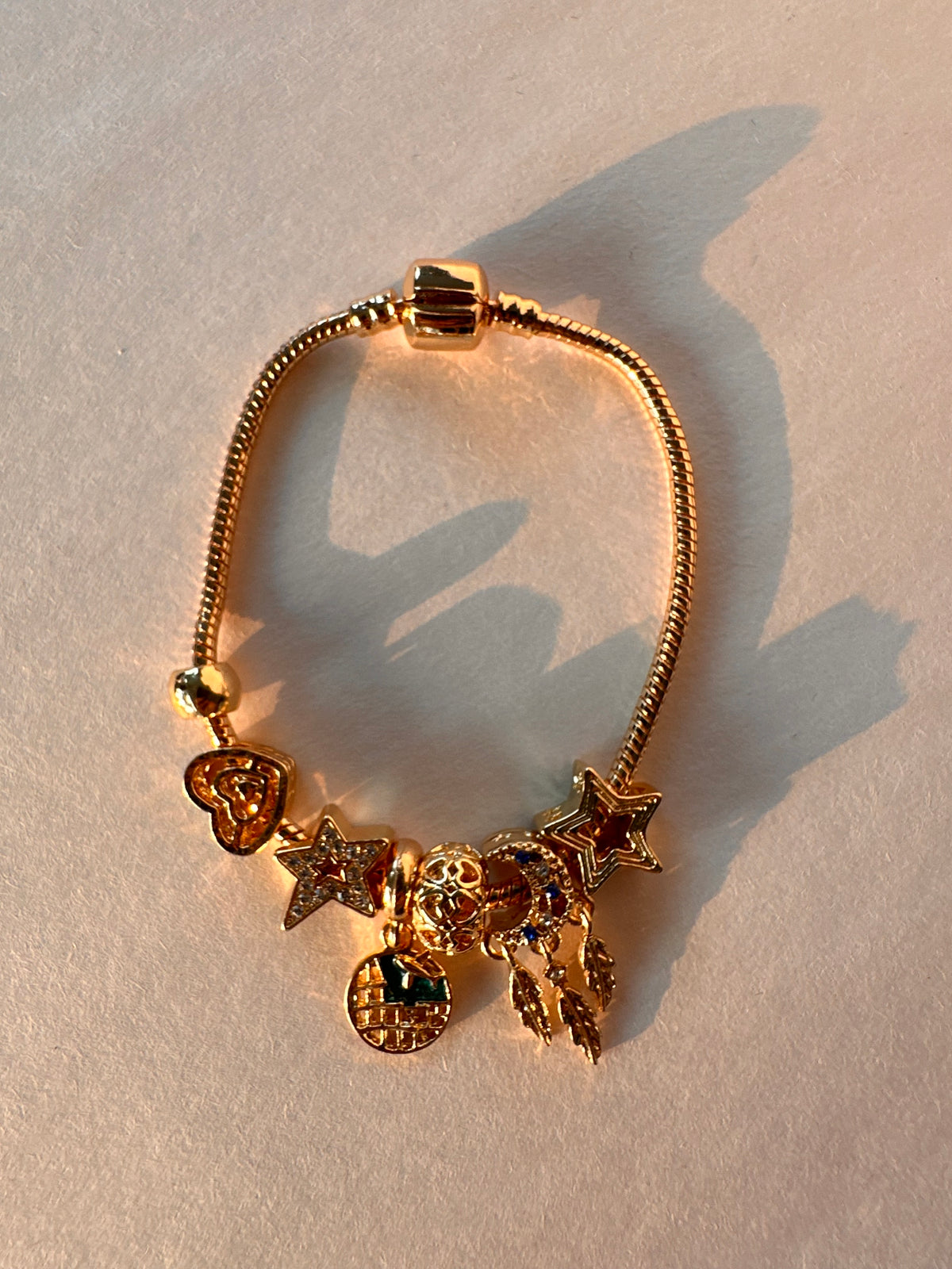 Minimalist Moon Tassel Series Charm Bracelet